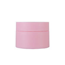 Pink Plastic Pet Cosmetic Cream Jar
